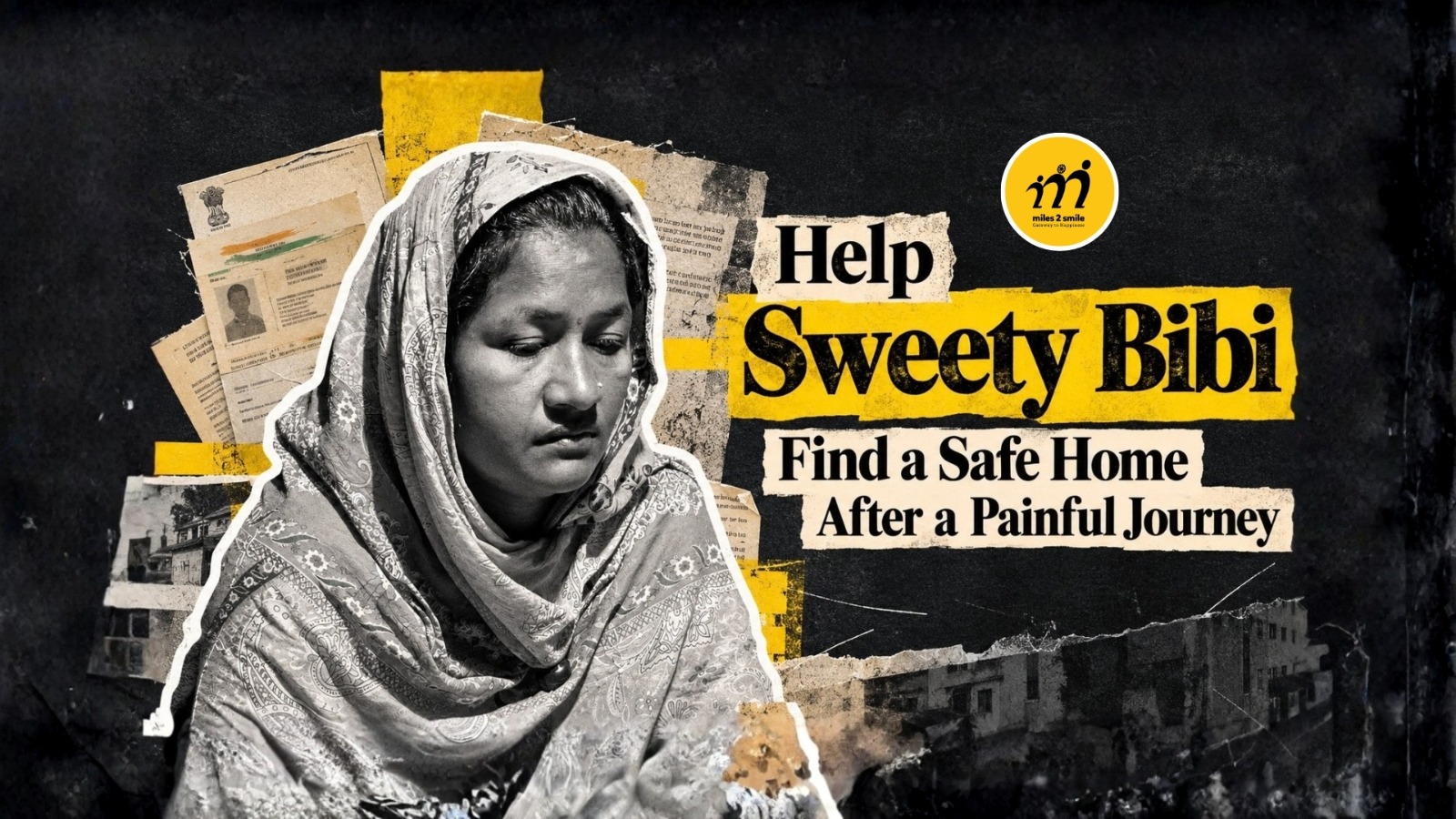Help Sweety Bibi Find A Safe Home After a Painful Journey